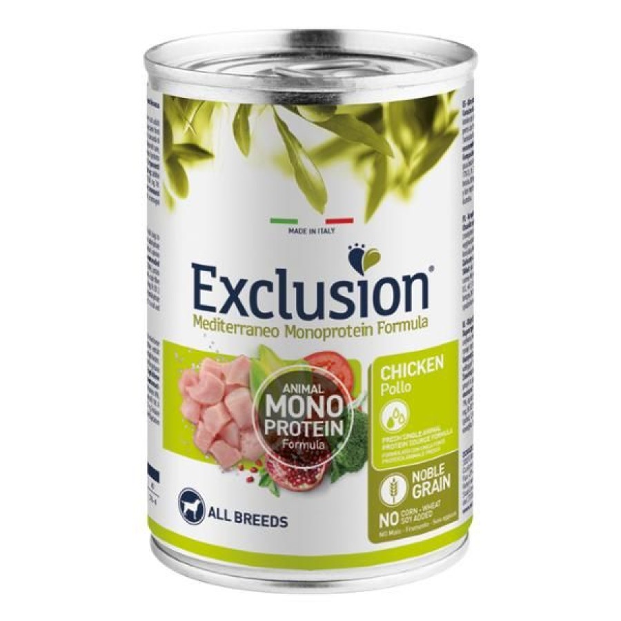 Cani Exclusion Mediterraneo | Exclusion Mediterraneo Adult All Breed 400 Gr