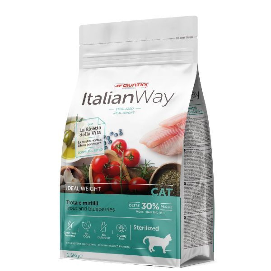 Gatti Italian Way | Italianway Cat Sterilized Trota E Mirtilli