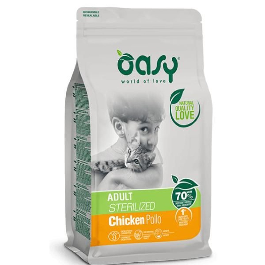 Gatti Oasy | Oasy Adult Cat Sterilized Pollo