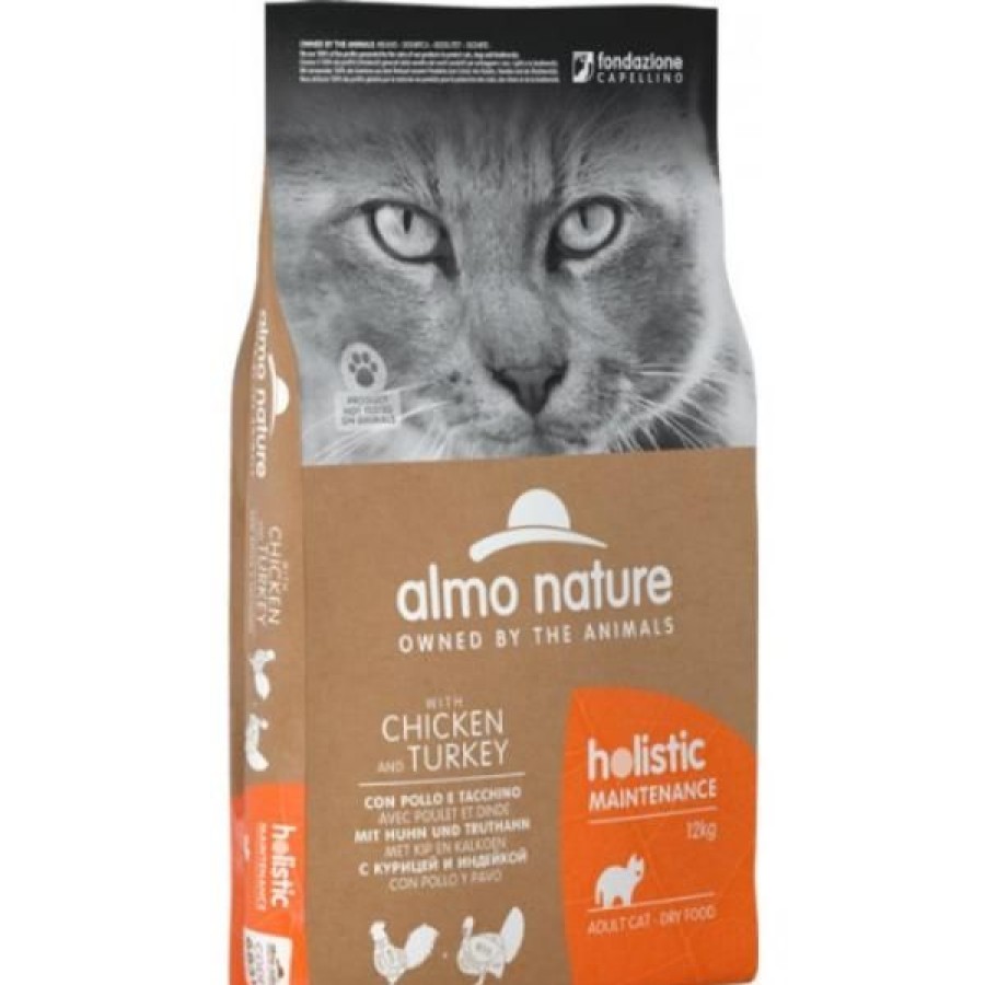 Gatti Almo Nature | Almo Nature Holistic Mantenimento Gatto Con Pollo E Tacchino