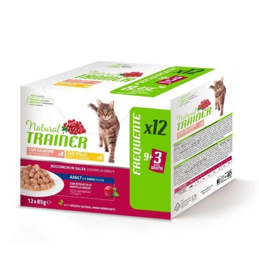 Gatti Natural Trainer | Natural Trainer Cat Adult Multipack 12 X 85 Gr