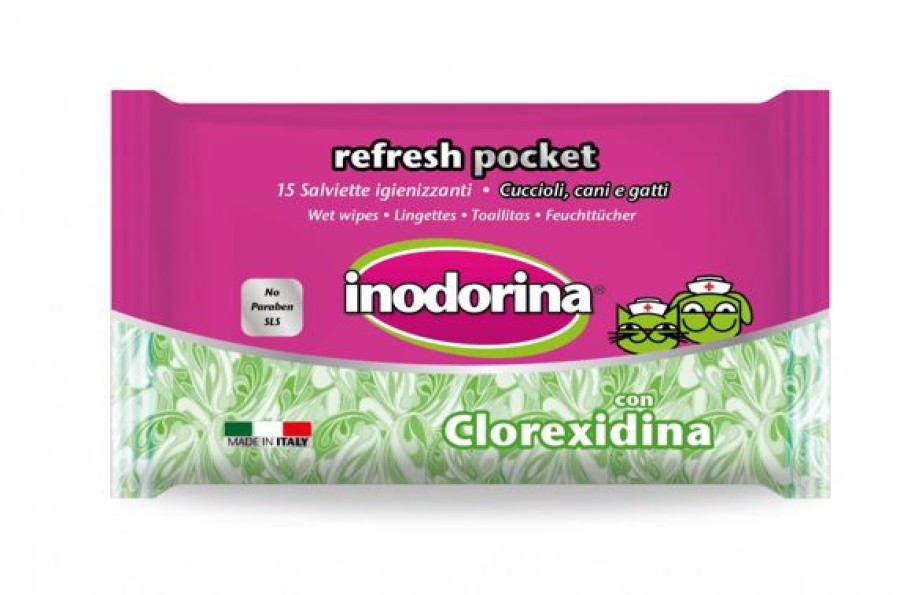 Gatti Inodorina | Inodorina Refresh Salviette Igienizzanti