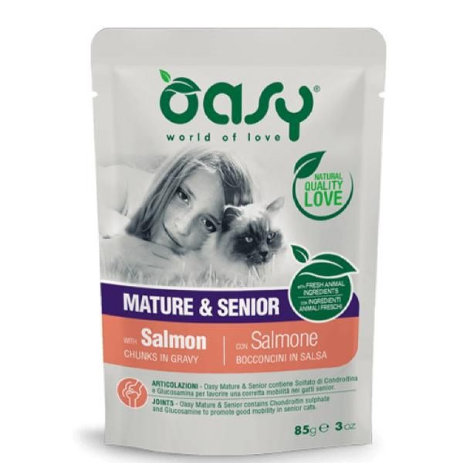 Gatti Oasy | Oasy Cat Bocconcini In Salsa 85 Gr