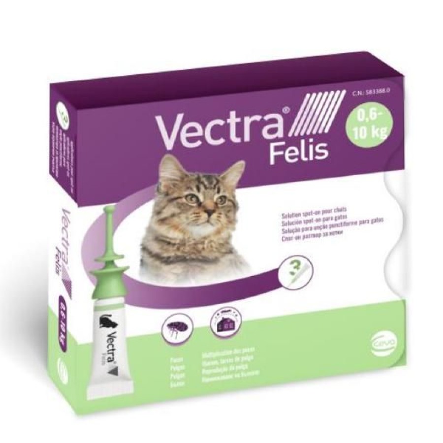 Gatti Vectra | Vectra Felis 3 Pipette Per Gatti