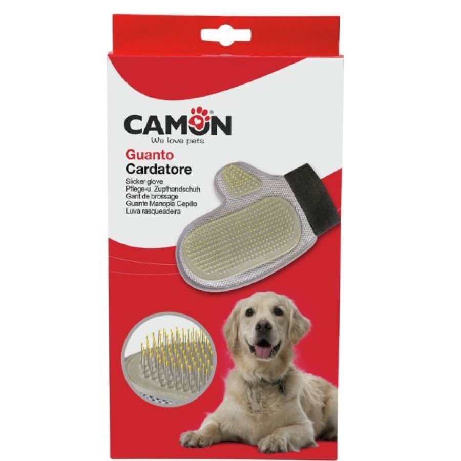 Gatti Camon | Guanto Cardatore Per Cani Camon