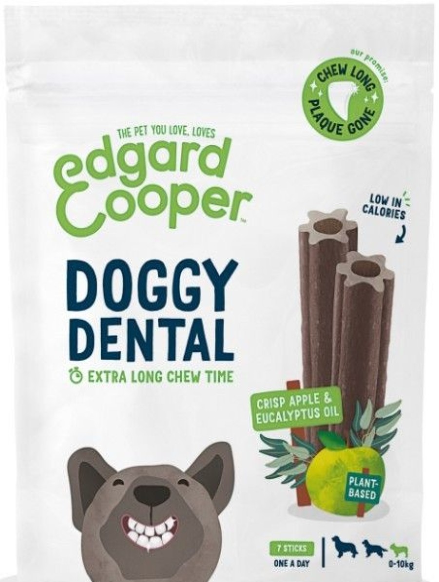 Cani Edgard Cooper | Edgard & Cooper Doggy Dental Mela E Eucalipto Grain Free