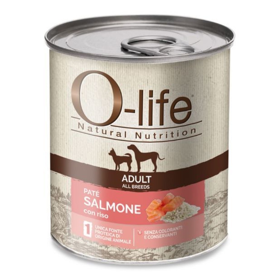 Cani O-Life | O-Life Adult Grain Free Pate Monoproteico 400 Gr