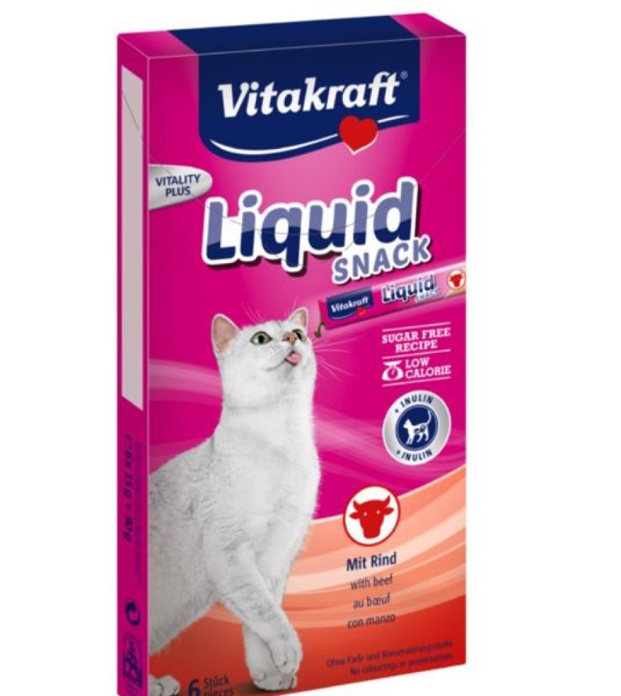 Gatti Vitakraft | Vitakraft Gatto Liquid Snack 90 Gr