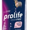 Cani Prolife | Prolife Grain Free Cane Adult Sensitive Medium/Large Maiale E Patate