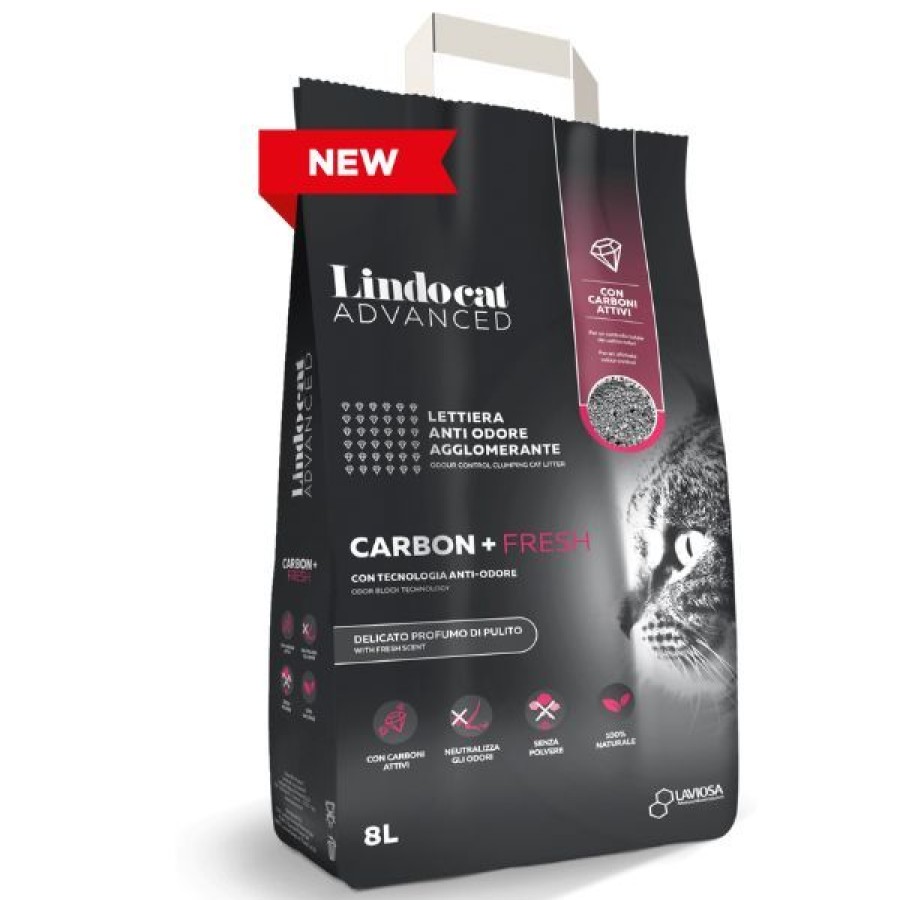 Gatti Lindocat | Lincocat Advanced Carbon Plus Fresh Lettiera Anti-Odore