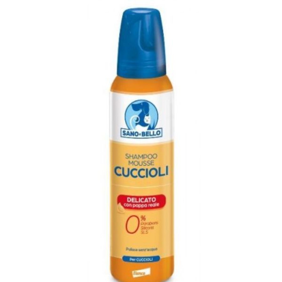 Cani Elanco | Shampoo Mousse Cuccioli Delicato Pappa Reale Sano E Bello Elanco