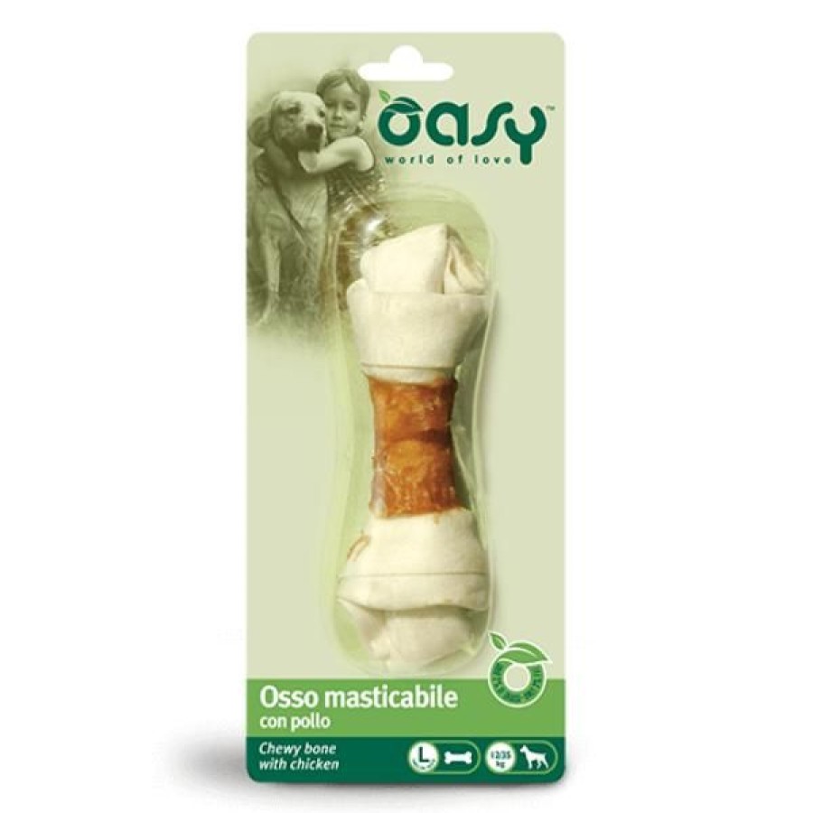 Cani Oasy | Oasy Osso Masticabile Per Cani Adulti Con Pollo