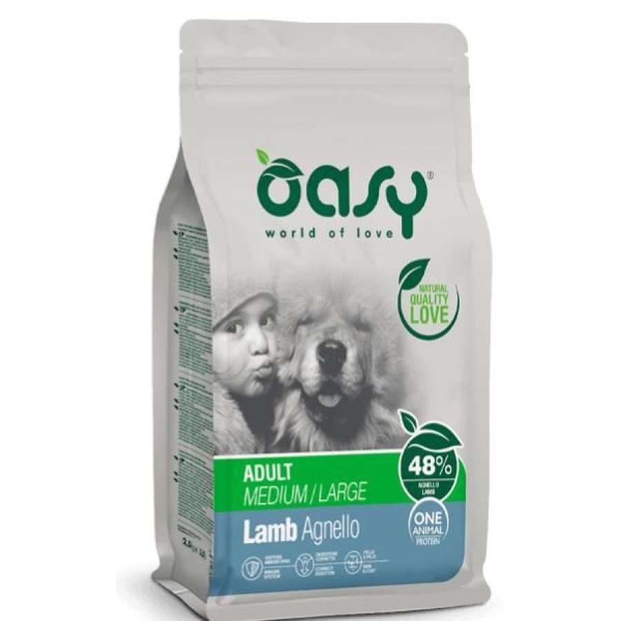 Cani Oasy | Oasy Monoproteico Adult Medium/Large Agnello