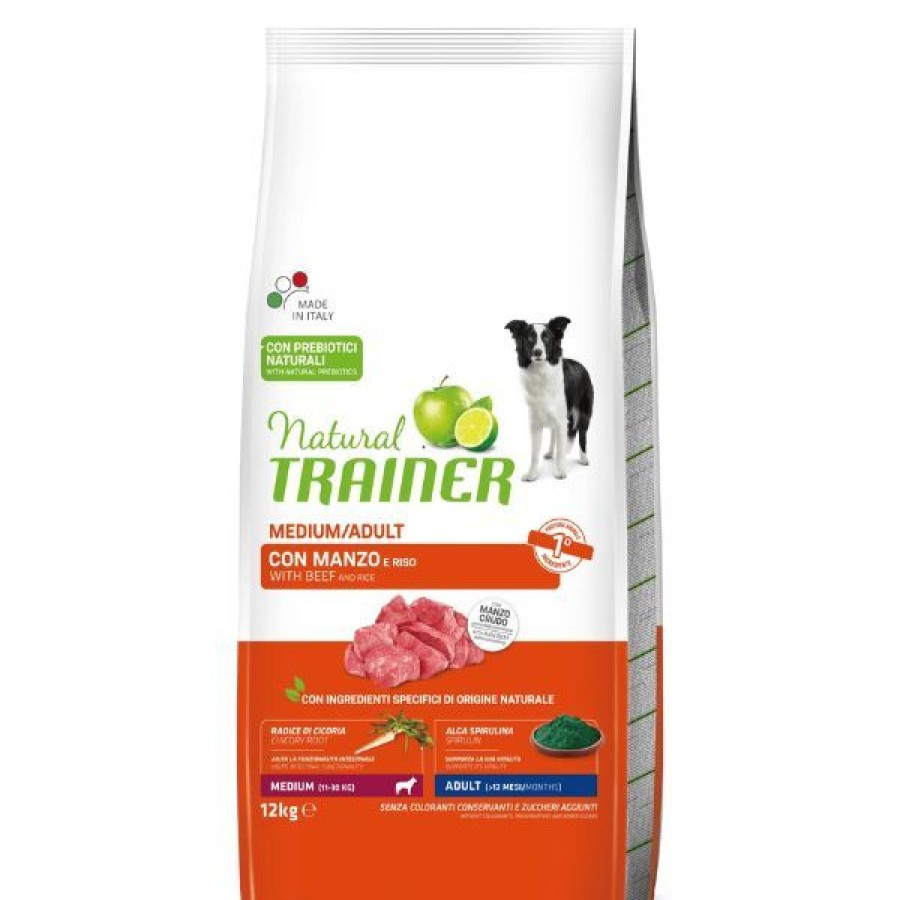 Cani Natural Trainer | Natural Trainer Medium Adult Con Manzo