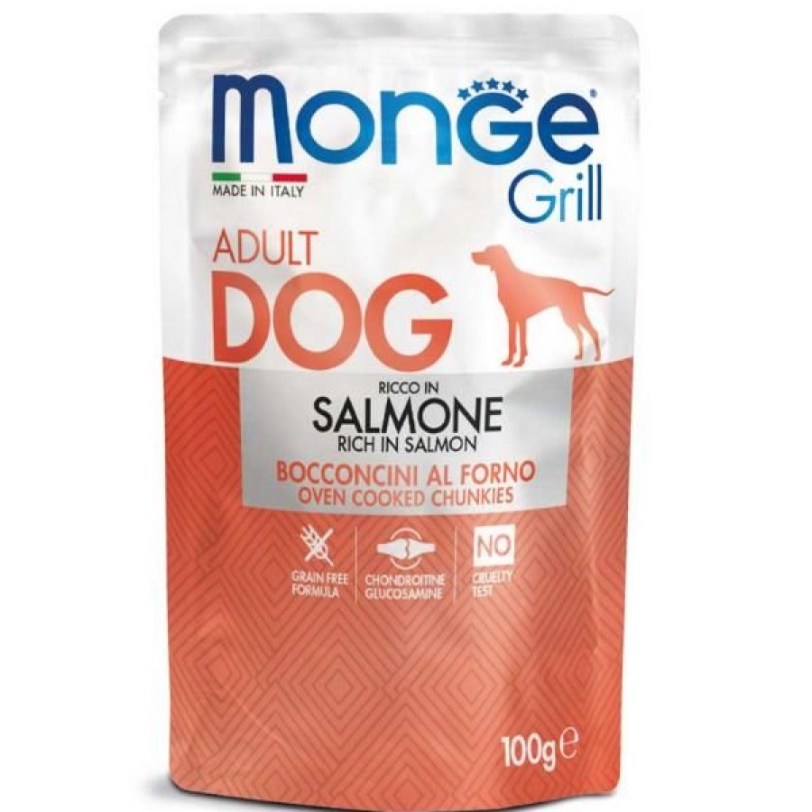 Cani Monge Natural Superpremium | Monge Grill Adult Grain Free Bocconcini 100 Gr