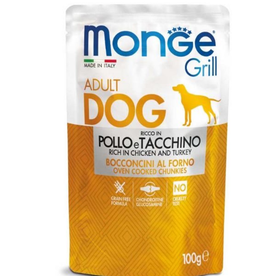 Cani Monge Natural Superpremium | Monge Grill Adult Grain Free Bocconcini 100 Gr