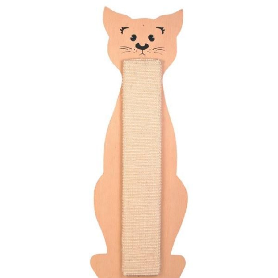 Gatti Trixie | Tavoletta Tiragraffi In Legno A Forma Di Gatto Trixie