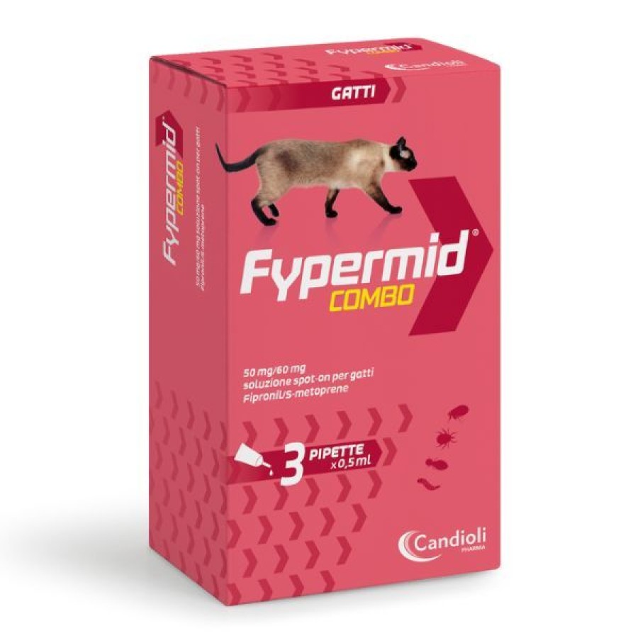 Gatti Candioli Farmaceutici | Candioli Pharma Fypermid Combo Protezione Spot-On Gatto