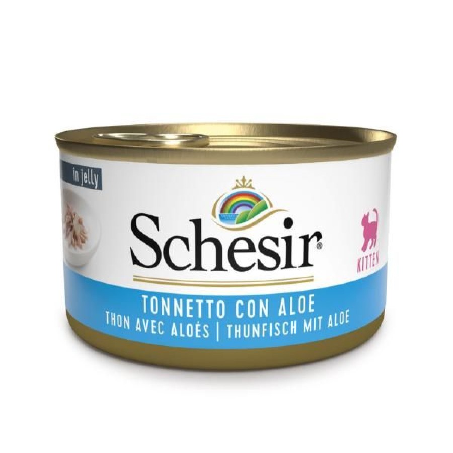 Gatti Schesir | Schesir Cat In Gelatina Kitten 85 Gr