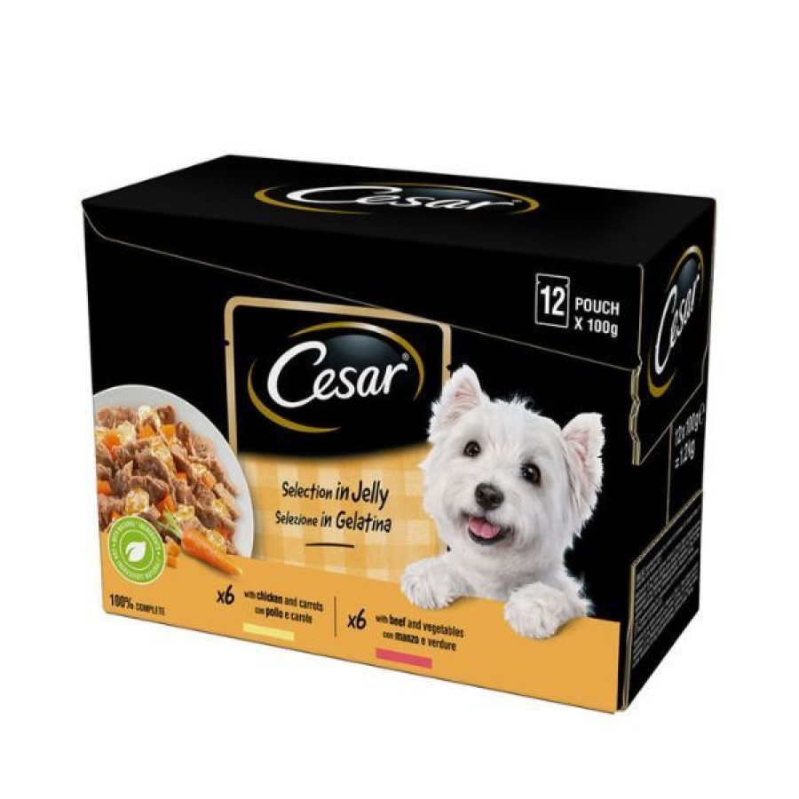 Cani Cesar | Cesar Dog Selezione Delizie Del Giorno Multipack 12X100 Gr