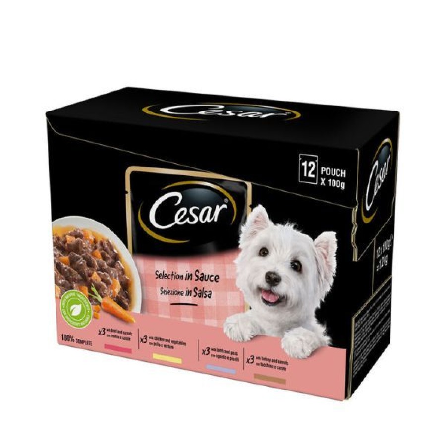 Cani Cesar | Cesar Dog Selezione Delizie Del Giorno Multipack 12X100 Gr