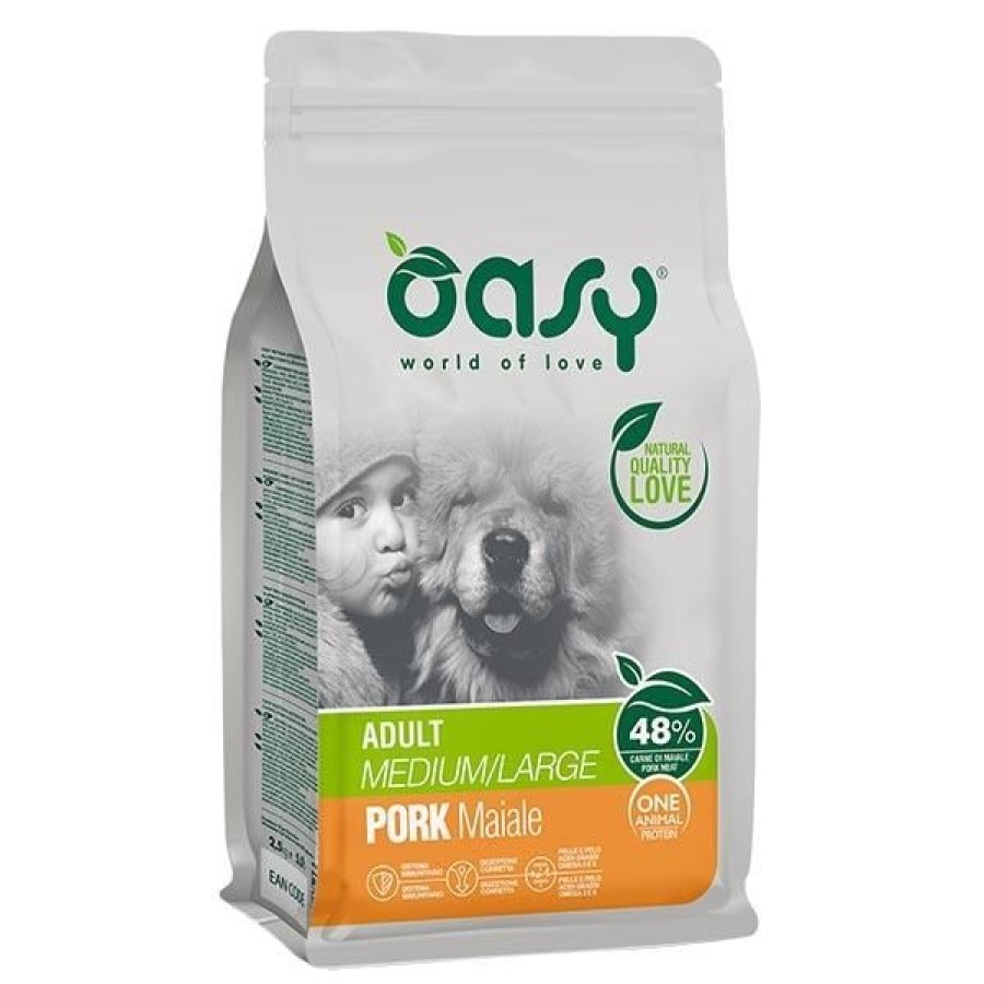 Cani Oasy | Oasy Monoproteico Adult Medium Large Maiale