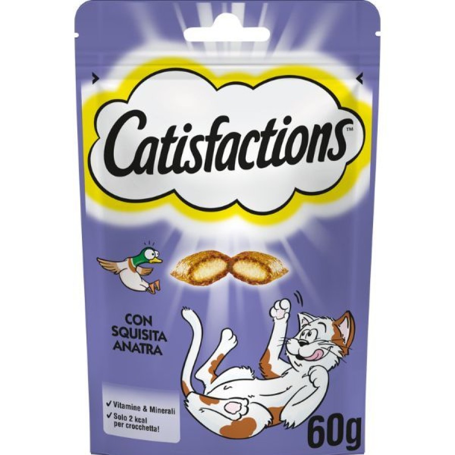 Gatti Catisfactions | Catisfactions Snack Per Gatti 60 Gr