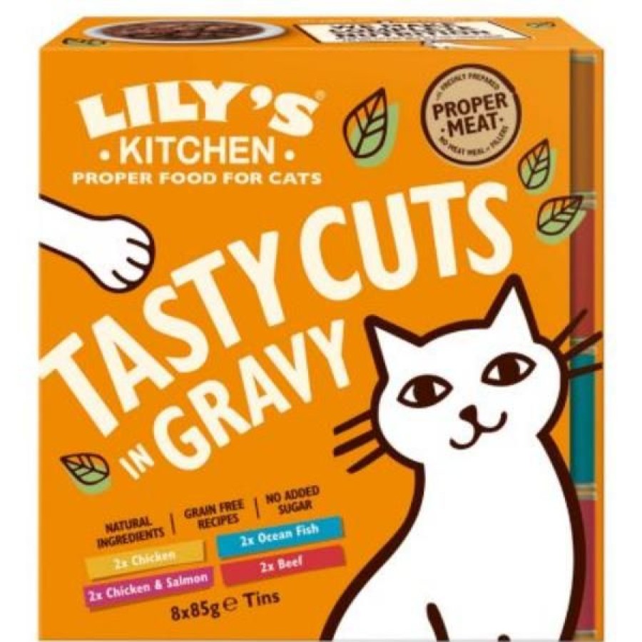 Gatti Lily's Kitchen | Lily'S Kitchen Cat Multipack Tasty Gravy