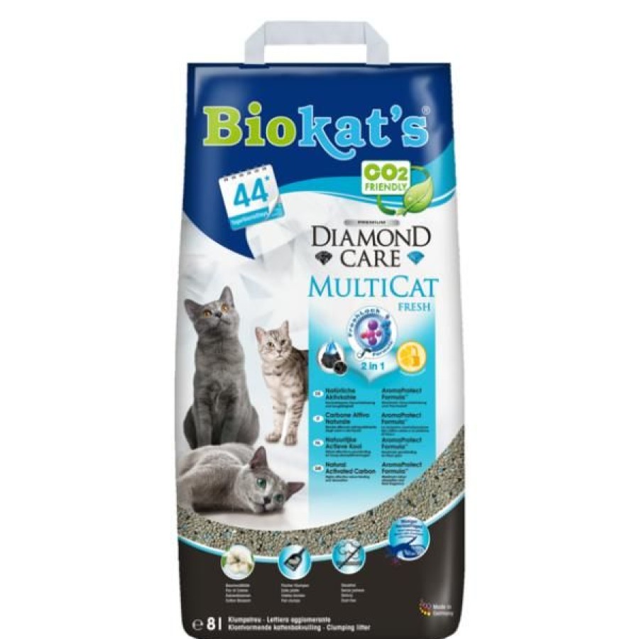 Gatti Biokat's | Biokat'S Diamond Care Multicat Fresh