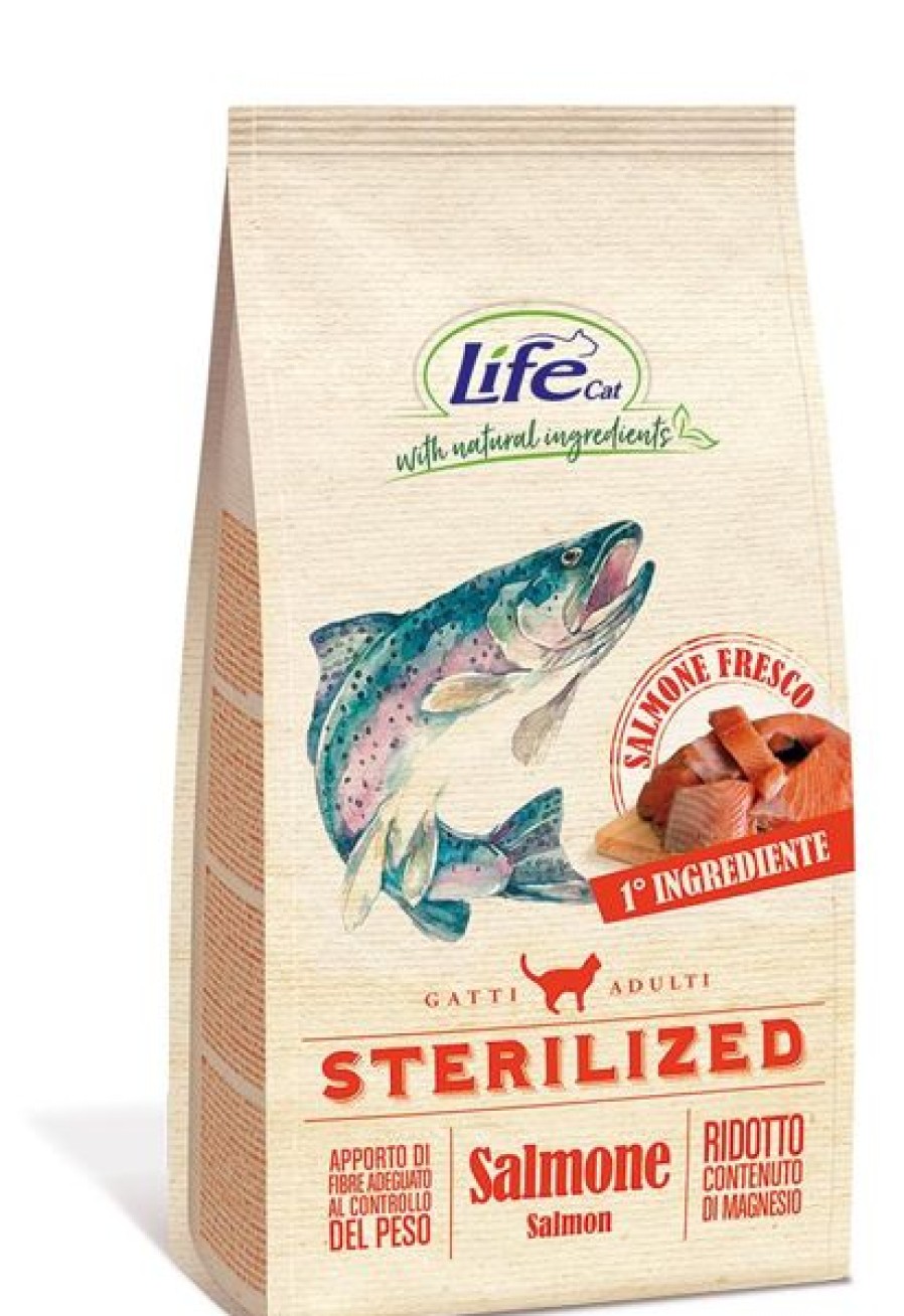 Gatti LifeCat | Life Cat Sterilized Con Salmone